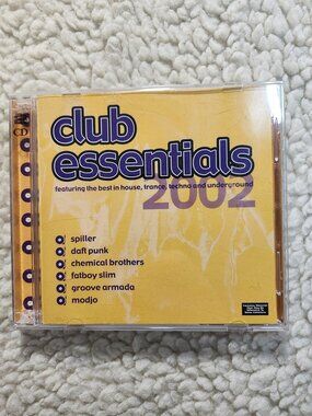 Club Essentials 2002 Various Artists Dance House Trance Techno Compilation CD